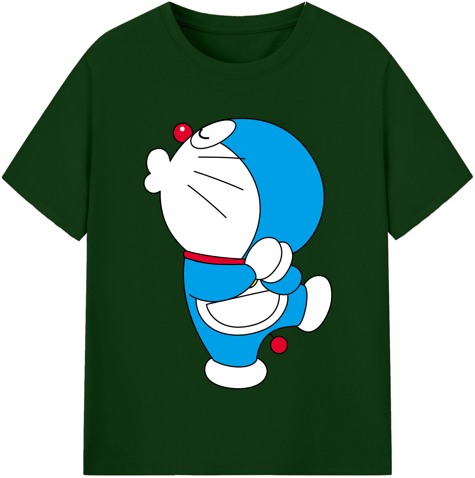 （画像用） ドラえもん Doraemon 綿100％半袖Tシャツ（フロントプリント）